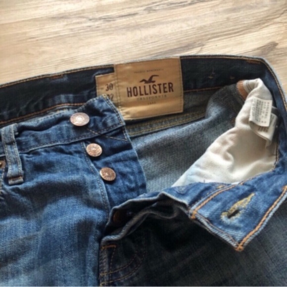 Hollister Palm Canyon Low Rise Straight Jeans - Picture 5 of 10